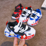Boys' Ultraman Cartoon Sports Shoes – Soft Sole Non-Slip Velcro Sneakers for Young Children - Image 3