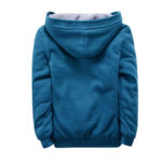 Men's Fleece-Lined Hooded Zip-Up Jacket Plus Size S-2XL - Image 5