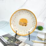 Hamburgers 8 Inch Plates