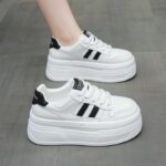 Women's Platform Lace-Up Sneakers
