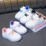 Kids LED Light-Up Low-Top Sneakers – Waterproof Casual Shoes - Image 2