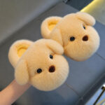 Kids Winter Plush Cartoon Slippers - Image 2