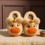 Kids Cotton Warm Non-Slip Slippers