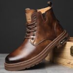 Men's High-Top Martin Boots - Image 3