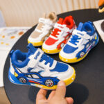 Kids' Cartoon Car-Shaped Sneakers – Non-Slip Soft Sole, Breathable Sports Shoes for Boys - Image 2