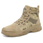 Men's Camouflage High-Top Martin Boots - Image 5