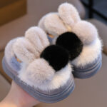 Kids Winter Cotton Indoor Slippers - Image 9