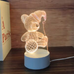 Hat Bear / Touch 3 Color USB + Battery Compartment (Cool, Warm, Neutral