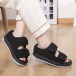 Adjustable Linen Thick Sole Sandals - Image 6