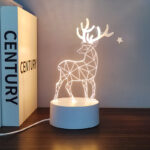 Reindeer / Touch 3 Color USB + Battery Compartment (Cool, Warm, Neutral