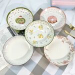 8-Inch Round Ceramic Plates