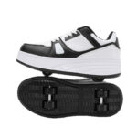 Kids Detachable Four-Wheel Roller Skate Shoes - Image 4