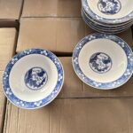 Blue and White Porcelain Soup Noodle Bowls - Image 3