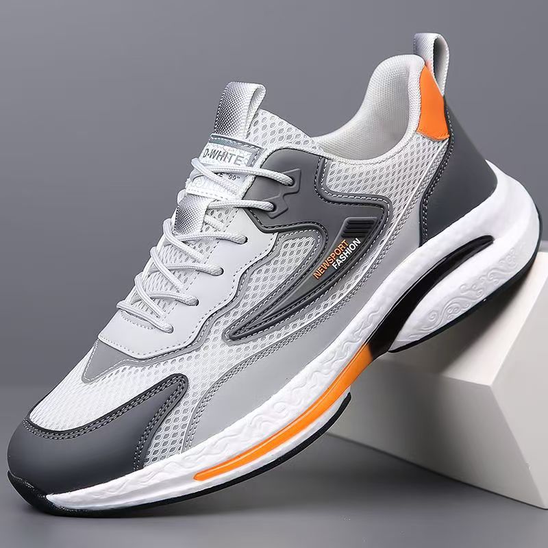 O1CN01wysApK1JfhJ6WKbXl_3900301056-0-cib.jpg Breathable Mesh Men's Running Sneakers - Image 1