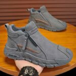 Men's Mid-Top Side-Zip Work Boots - Image 3