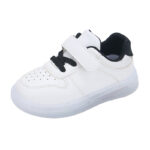 Kids LED Light-Up Low-Top Sneakers – Waterproof Casual Shoes - Image 5
