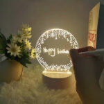 Round Star + Writing Board / 16 Color White Base Rechargeable With Lithium Battery (with Marker + Color Box + USB Cable