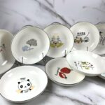 7-Inch Ceramic Rice Plate - Assorted Designs, 70-Piece Box - Image 3