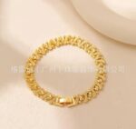 Gold-Plated Cuban Link Bracelet - Image 2
