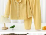 2026 Kids Autumn Winter Soft Collared Pajama Shirt & Pants Set | 8 Colors, 90–180 cm - Image 13