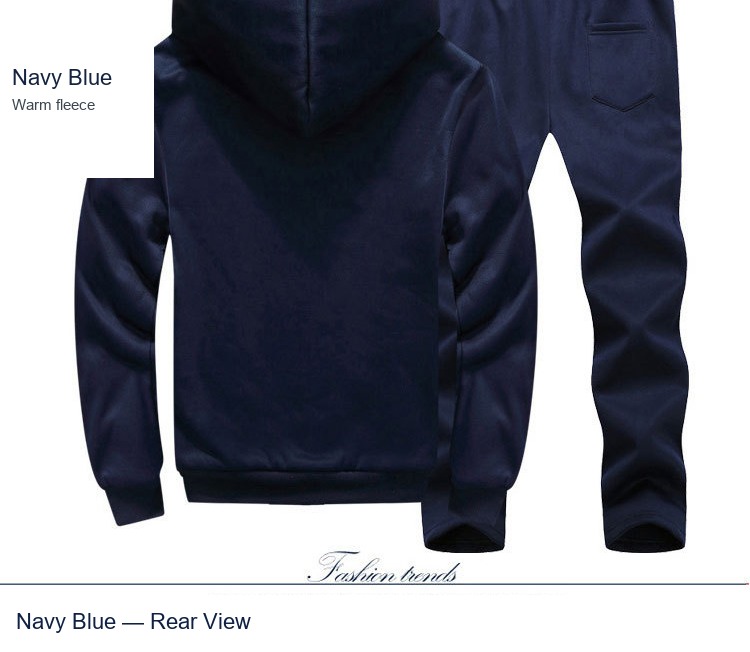 Navy Blue Rear View