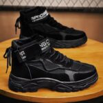 Men's High-Top Martin Work Boots - Image 4