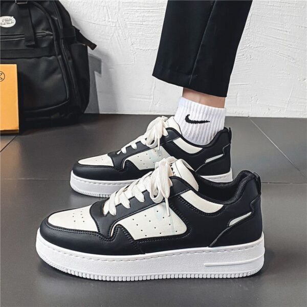 Men's Breathable Low-Top Lace-Up Sneakers