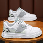 Men's Low-Top Platform Skate Sneakers - Image 3