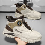 Men's High-Top Chunky Dial Sneakers - Image 3
