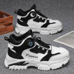 Men's High-Top Chunky Dial Sneakers - Image 2