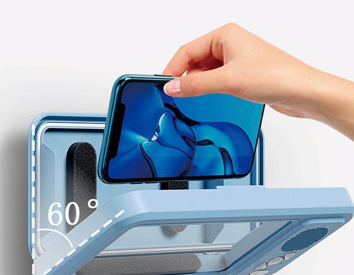 Opening the phone holder
