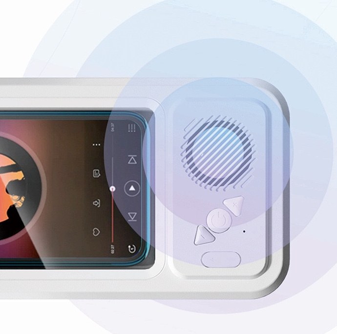 Speaker and playback controls