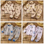 Kids Cotton Long Sleeve Set 80-150 cm - Image 29