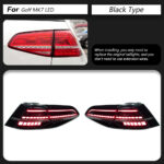 VW Golf 7 and 7.5 sequential LED tail lamps – supplier product image 6