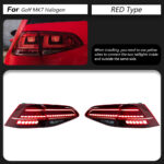 VW Golf 7 and 7.5 sequential LED tail lamps – supplier product image 9