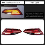 VW Golf 7 and 7.5 sequential LED tail lamps – supplier product image 11